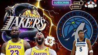 *LIVE* LAKERS VS TIMBERWOLVES POSTGAME !