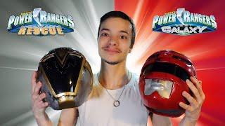 New Power Rangers Helmets! Titanium Ranger + Lost Galaxy Red Ranger
