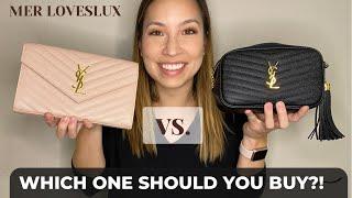 YSL MINI LOU BAG VS. MONOGRAM CHAIN WALLET YSL Bag Comparison: what fits, mod shots, which is best?!