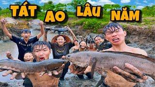 Anh Ba Phai | Một Ngày Tát Ao Bắt Cá Cực Vui Đầy Cá To 