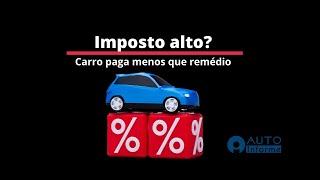 Imposto Alto? Até remédio paga mais do que carro