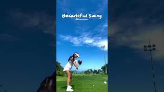 Beautiful golf swing. Kimeunsun KLPGA pro #golf #golfshorts #golfswing #golftips #ゴルフ #ゴルフスイング