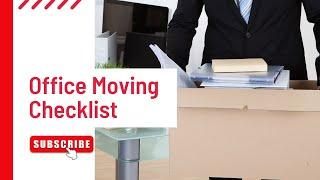 Office Moving Checklist Your Guide to a Seamless Office Relocation