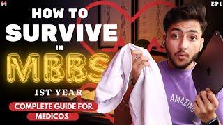 How to Survive 1st Year MBBS Medical College Life️  Complete Guide For Medicos EP1 -Vanshaj Saxena