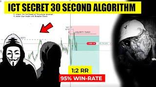 ICT EXPOSED his 30 SECOND MODEL SETUP algorithm(hear it from himself) #icttrading #silverbullet