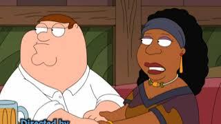 Peter meets psychic, Stewie king of England,Family guy