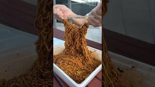 Jumbo instant Jajangmyeon cup noodles from Korea  this doshirak ramen can serve 8 people! #mukbang