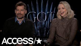 Nikolaj Coster-Waldau & Gwendoline Christie Prove Their 'GoT' Connection Is The Real Deal | Access
