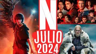 ESTRENOS NETFLIX JULIO 2024 (Lo que llega a NETFLIX en JULIO 2024)