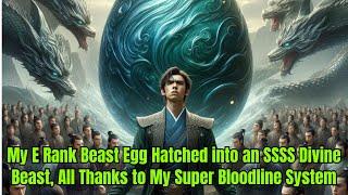 My E Rank Beast Egg Hatched into an SSSS Divine Beast, All Thanks to My Super Bloodline System