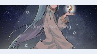 somunia - Midnight swimming：piano arrange ver.  (Music Video)