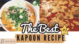 THE BEST KAPOON (Khaub Poob) RECIPE | How To Make Hmong Red Curry Noodle Soup | Cook With Me