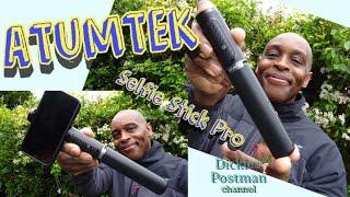 ATUMTEK Bluetooth selfie Stick Review