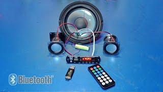 Bluetooth, FM, USB, SD Card And Aux With 5+5 Watt Audio Amplifier Module | Creative School