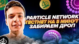 Particle Network: Подробный гайд | Забираем жирный дроп | Тестнет который насыпет