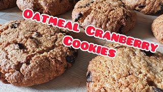 Oatmeal Cranberry Cookies