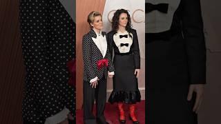Brandi Carlile and Catherine Shepherd at the 97th #Oscars in full Valentino looks