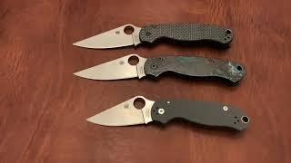 Spyderco Para 3 (Maxamet) First Impressions