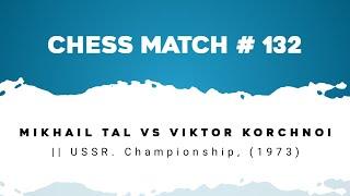 Mikhail Tal vs Viktor Korchnoi || USSR. Championship, (1973)