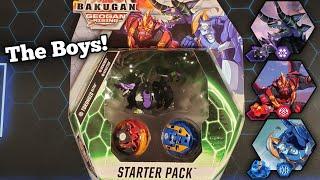 Bakugan Darkus Toronoid Ultra Starter Pack Opening!! (Geogan Rising)