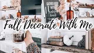 FALL 2021 DECORATE WITH ME| FALL DECORATING IDEAS 2021