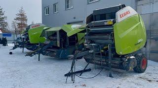 РЕМЁННЫЙ или ВАЛЬЦОВЫЙ ПРЕСС-ПОДБОРЩИК | Claas Varian 360 или Rollant 340