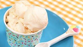 Helado de Vainilla fácil y delicioso | 3 Ingredientes y SIN máquina heladera!