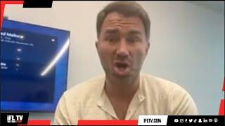 'F***** BULLSH*T' - EDDIE HEARN GOES IN ON SIMON JORDAN, WHYTE, AJ-HELENIUS, FURY, FUMES OVER BOXXER