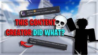 THIS CONTENT CREATOR DID WHAT!?..