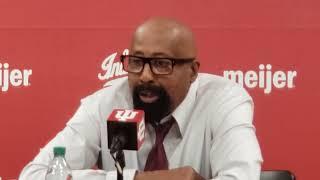 IUBB Postgame Q&A: Head coach Mike Woodson