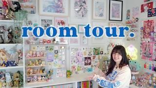 My Anime Room and Collection Tour ˖°. (Figures, Trinkets, and embracing aesthetic maximalism)