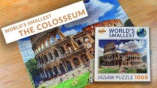 Time lapse: The Colosseum | Cheatwell Games World's Smallest Puzzle (13138) 1000 pieces