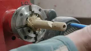 Woodturning - Oak Whistle - 10 minute turning projects #03