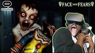 THIS IS WHAT ENORMOUS DISTRESS LOOKS LIKE ▶ Face Your Fears VR Oculus Rift  REACTION