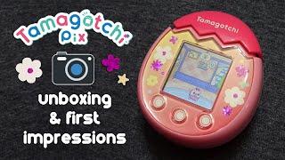 Tamagotchi Pix Unboxing! The newest color screen virtual pet... featuring a camera! | PandaBunny