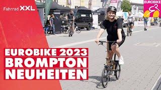 Eurobike 2023: Neuheiten von Brompton | 12-Gang Variante und Farbupdates