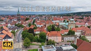 Hildesheim , Germany  | 4K Drone Footage (With Subtitles)