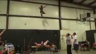 Huge DIVE Botch at Indy Wrestling Event