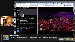 Live from Trump's #MSG Rally with filmmaker @MarshallCurry