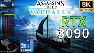 ►Assassin's Creed Valhalla in 8K | RTX 3090 | Ultra Graphics