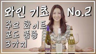 [sub] 와인의 기초 No.2 - 대표적인 화이트 포도품종 3가지: 리슬링, 소비뇽 블랑, 샤르도네