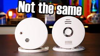 There are two types of smoke alarm. One of 'em ain't so good.