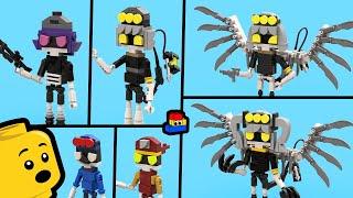 LEGO Murder Drones: How to Build Minifigures (Uzi, N, J, V, and more!)