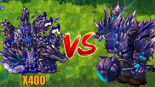PVZ 1 Fusion 2.5 Challenge!! 400 Plants Fusion VS 400 Ultimate Obsidian Gargantuar - Who Will Win?