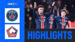 PARIS SAINT-GERMAIN - LILLE LOSC (4-1) - Week 24 - Ligue 1 McDonald's 24/25