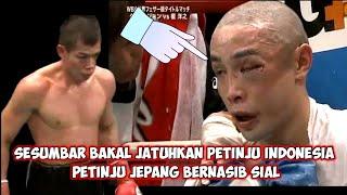 Sesumbar Berakhir MengenaskanDuel Petinju Indonesia vs petinju Jepang