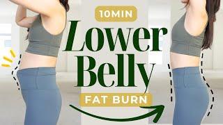 10min Lower Belly Fat Burner (All targeted Lower Ab) Flat Belly & ABS Line *100% Result Guaranteed