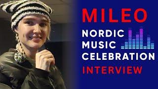 MILEO interview at the Nordic Music Celebration #eurovision