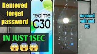 Realme C30||Bypass forget password and FRP Lock