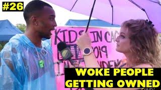DELUSIONAL Woke gen Z morons getting OWNED compilation #26